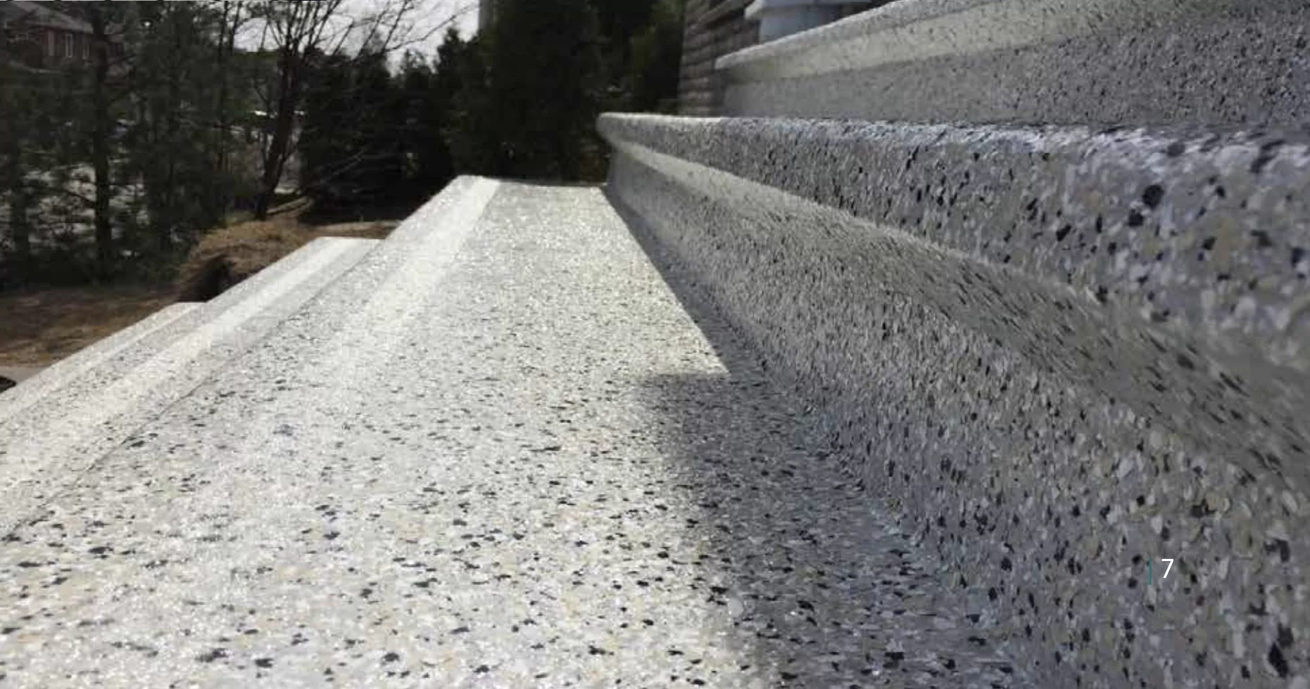 concrete stair coatings